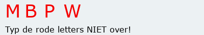 Bevestigingscode
