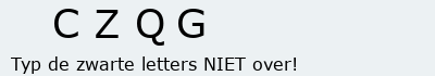 Bevestigingscode