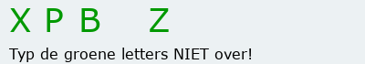 Bevestigingscode