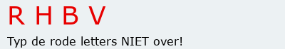 Bevestigingscode