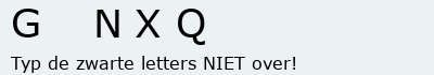 Bevestigingscode