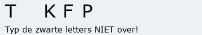 Bevestigingscode
