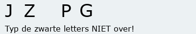 Bevestigingscode