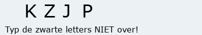 Bevestigingscode