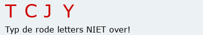 Bevestigingscode