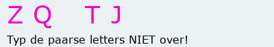 Bevestigingscode