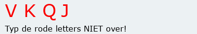 Bevestigingscode