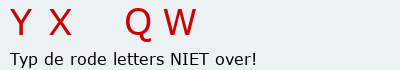 Bevestigingscode