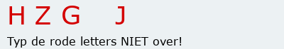 Bevestigingscode