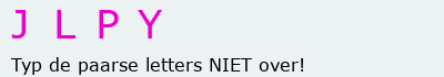 Bevestigingscode