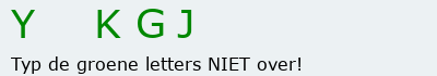 Bevestigingscode