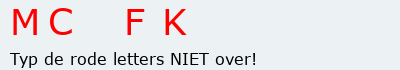 Bevestigingscode