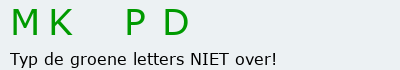 Bevestigingscode