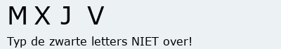 Bevestigingscode
