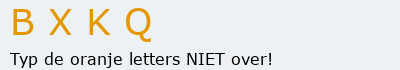 Bevestigingscode