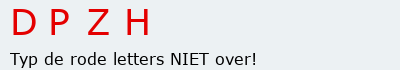 Bevestigingscode