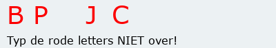 Bevestigingscode