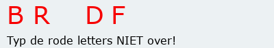 Bevestigingscode