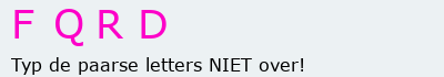 Bevestigingscode
