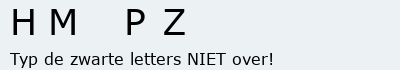 Bevestigingscode