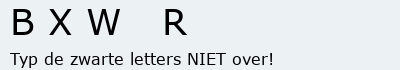 Bevestigingscode