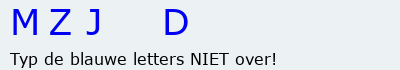 Bevestigingscode