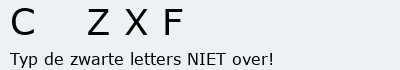 Bevestigingscode