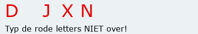 Bevestigingscode
