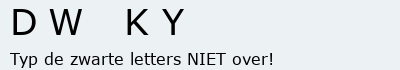 Bevestigingscode