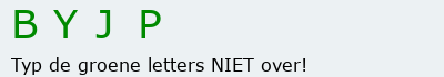 Bevestigingscode