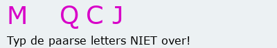 Bevestigingscode