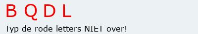 Bevestigingscode