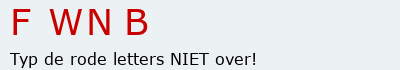 Bevestigingscode