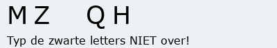 Bevestigingscode