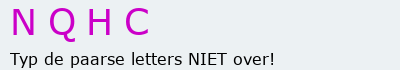 Bevestigingscode