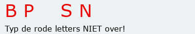 Bevestigingscode