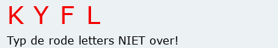 Bevestigingscode