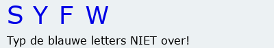 Bevestigingscode