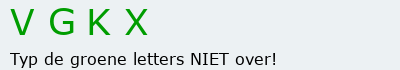 Bevestigingscode