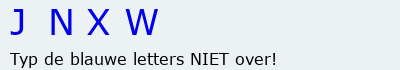 Bevestigingscode