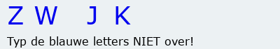 Bevestigingscode