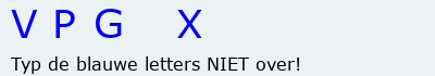 Bevestigingscode