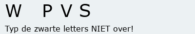 Bevestigingscode