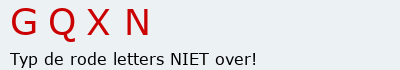 Bevestigingscode