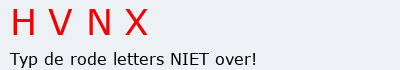 Bevestigingscode