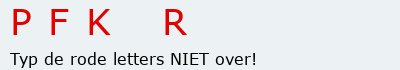 Bevestigingscode