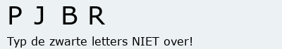 Bevestigingscode