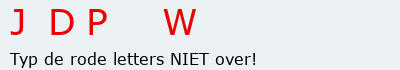 Bevestigingscode