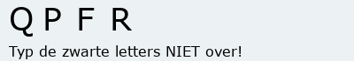 Bevestigingscode