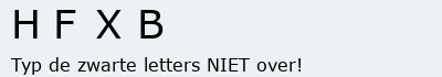 Bevestigingscode